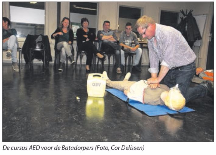 Foto AED cursus in GB